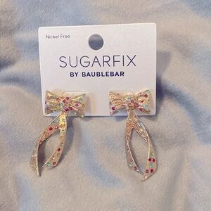 Sugarfix by Baublebar bow earrings